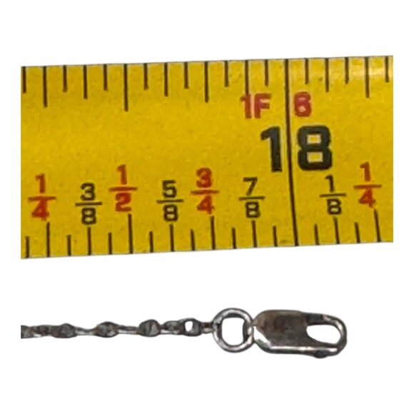 Sterling Silver Egyptian Hieroglyphic Cartouche Pendant Necklace 925 Vintage - Picture 5 of 10